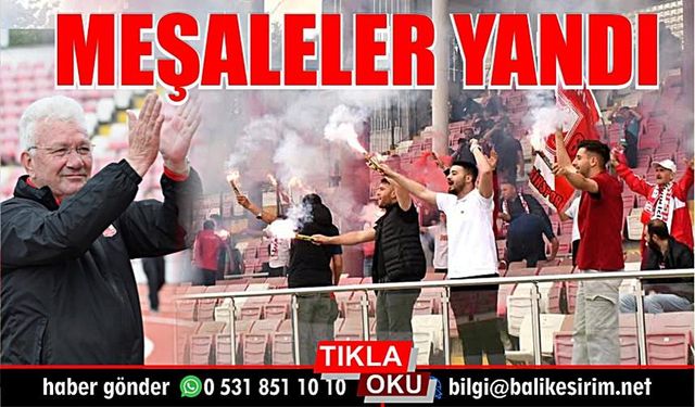 Balıkesirspor taraftarına şampiyonluk sözü verdi
