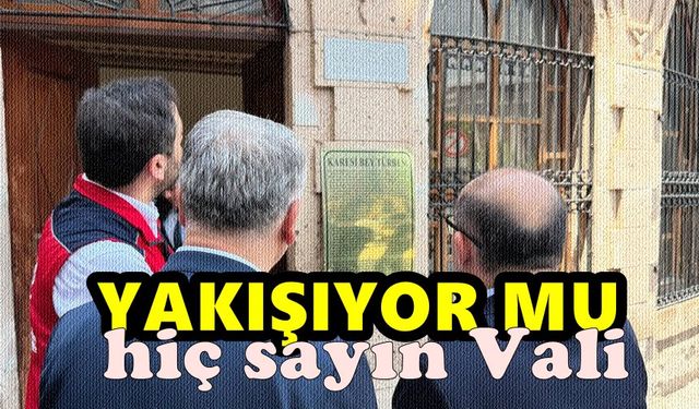 Balıkesir ecdadına böyle mi sahip çıkıyor dedirten bir görüntü daha!