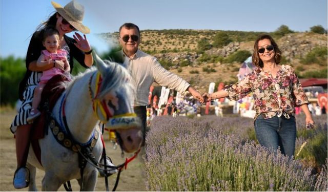 Altıeylül Lavanta Günleri renkli anlara sahne oldu