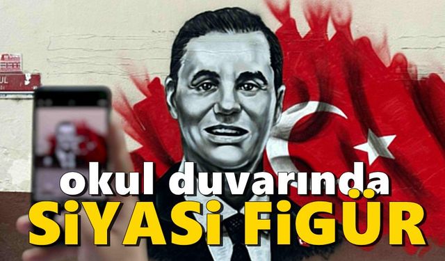 Altıeylül okulu duvarındaki Ferdi Zeyrek grafitisi silindi
