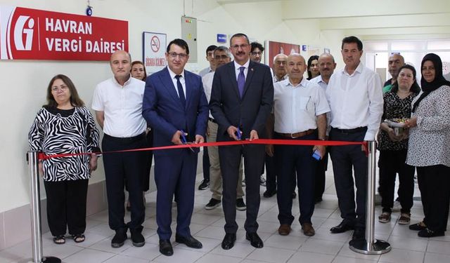 Havran ve Gömeç Vergi Daireleri Hizmete Girdi