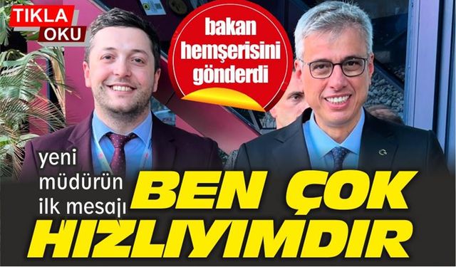 Bizimkiler yarış yaptı! Bakan hemşerisini gönderdi