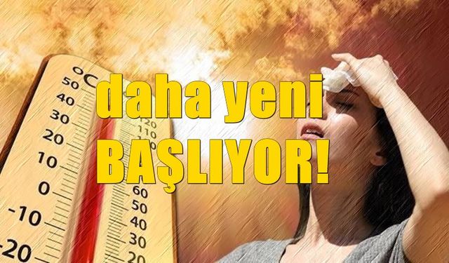 Balıkesir’de termometreler 40 dereceyi aştı!