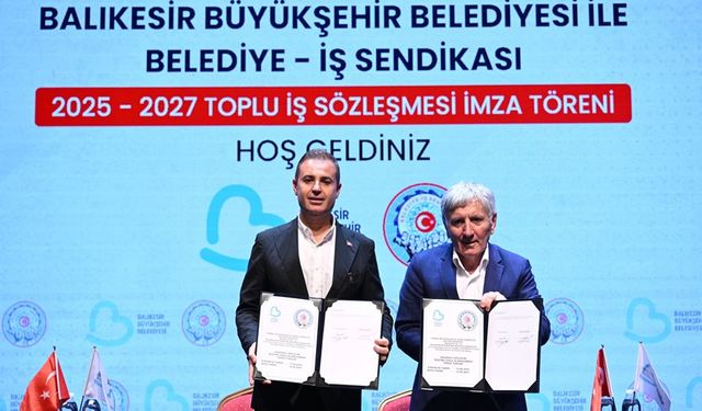 Balıkesir Büyükşehir personeline enflasyon +4 puan zam