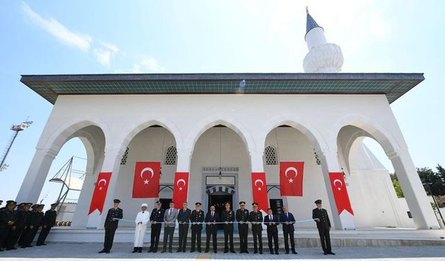 Kara Astsubay Meslek Yüksekokulu Camii törenle açıldı