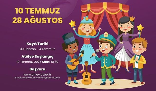 ALTIEYLÜL’DE DRAMA ATÖLYESİ BAŞLIYOR