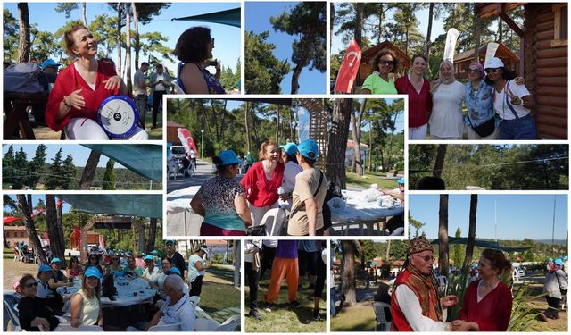 Balıkesir’de emekliler Büyükşehir’in pikniğinde buluştu