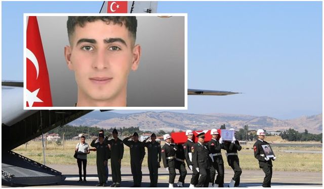 Şehidimizin naaşı geldi. Cenaze töreni 8 Temmuz'da
