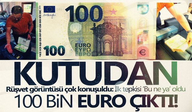 'Viski ve çikolata getirdi' dedi, Kutudan 110 bin avro çıktı