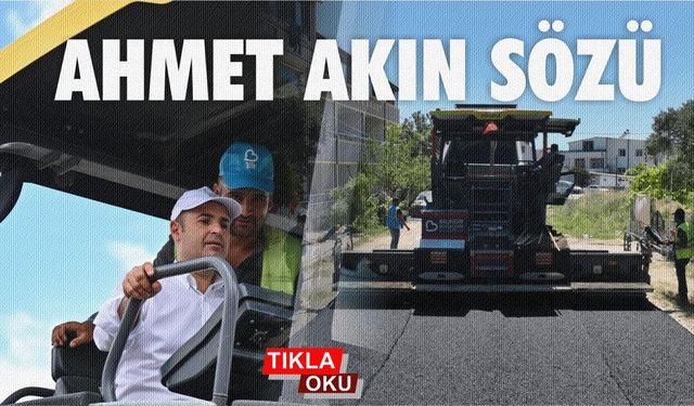Başkan Ahmet Akın artık kendini Balıkesir'e adadı!