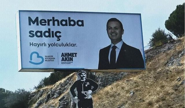 Ahmet Akın'dan giriş çıkışlara "sadıç" totemi