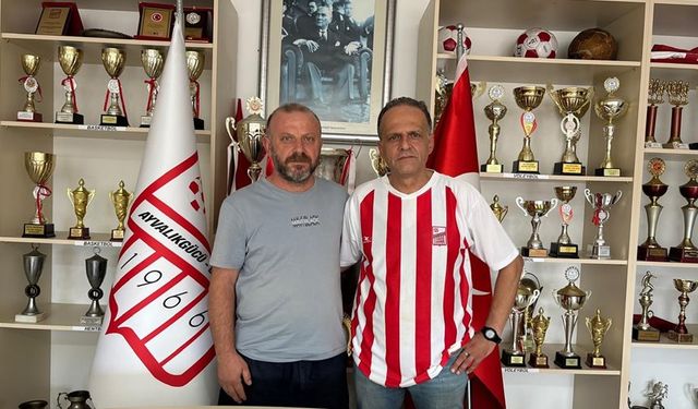 Ayvalıkgücü'nün gençleri Muhammet Yılmaz'a emanet