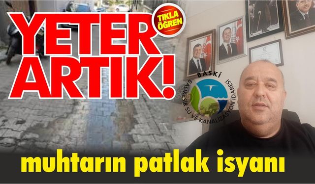 Toygar Mahallesi Muhtarı Osman Köse patladı!