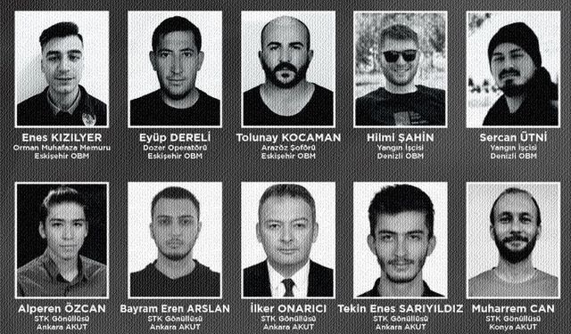 Orman şehitlerimiz Balıkesir'de dualarla anıldı