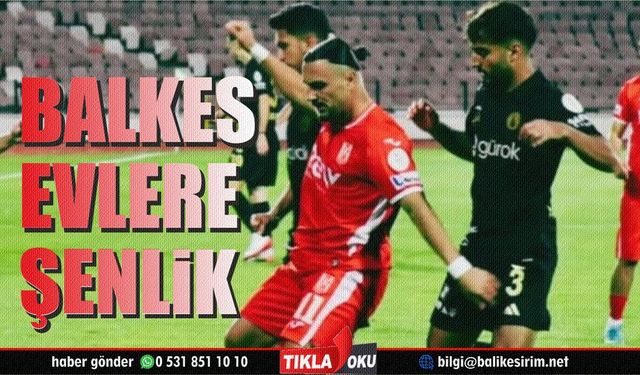 Bal-Kes 2-0'ı koruyamadı. Abdullah Bekki 3. zarfı açtı