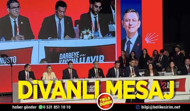 CHP Kurultayında Erden Köybaşı sürprizi