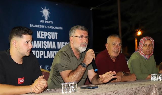 AK Parti Kepsut Danışma Meclisi toplandı