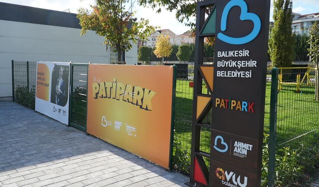 Balıkesir’de can dostlarına özel Pati Park