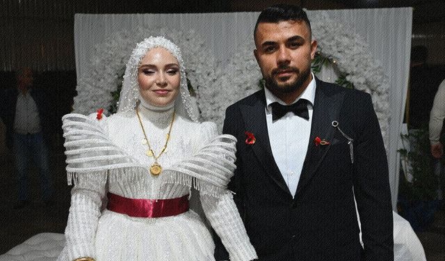 Bigadiç'in gururu Ahmet Han Yıldız dünya evine girdi