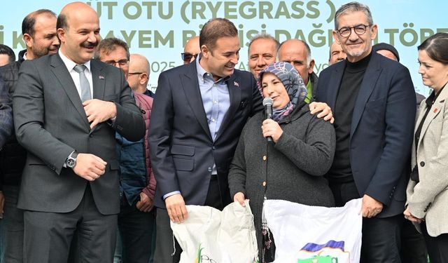 Balıkesir Büyükşehirin çiftçiye desteği sürüyor