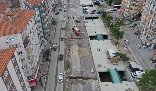 BASKİ Çay Deresi'nde boruları döşemeye başladı