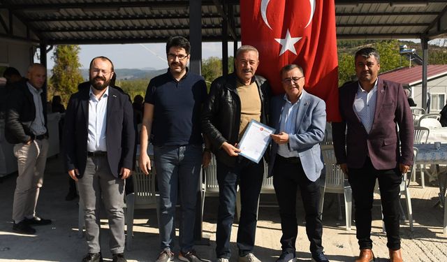 Hakan Şehirli Taşköy'de 35 yıllık mağduriyeti giderdi