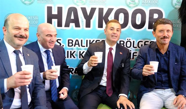 HAYKOOP başkanından Tarım Fuarı teşekkürü