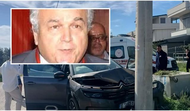 Eski Balıkesir Milletvekili Orhan Sür kaza geçirdi