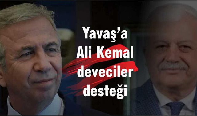 Burhaniye Belediye Başkanı’ndan Mansur Yavaş’a Destek