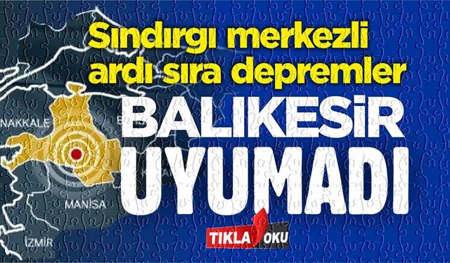 Balıkesir beşik gibi. Sındırgı'da fırtına değil, kasırga var!