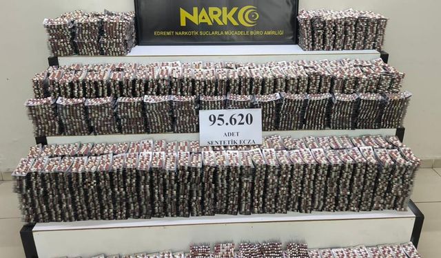 Balıkesir'de zehir tacirlerine tarihi darbe vuruldu