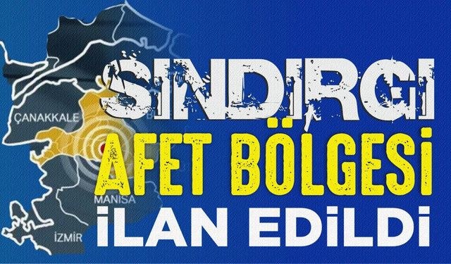 Depremlerle sarsılan Sındırgı "afet bölgesi" ilan edildi