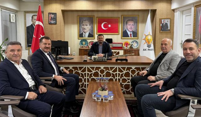 AK Parti İl Teşkilatında dikkat çeken buluşma