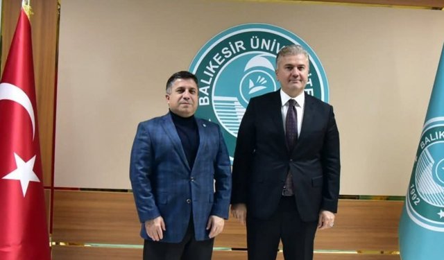 Canbey’den BAÜN Rektörü Oğurlu’ya tebrik ziyareti