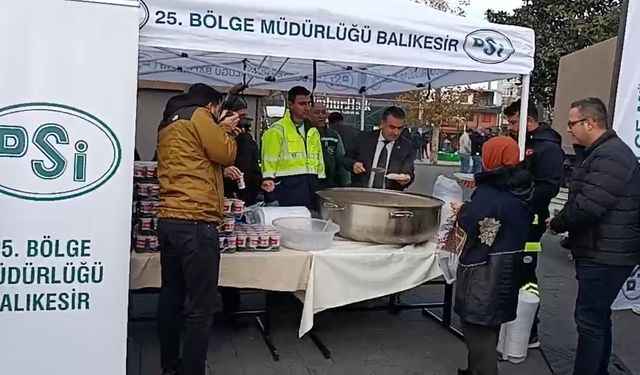 Şehit Cihan Gökkaya için pilav hayrı