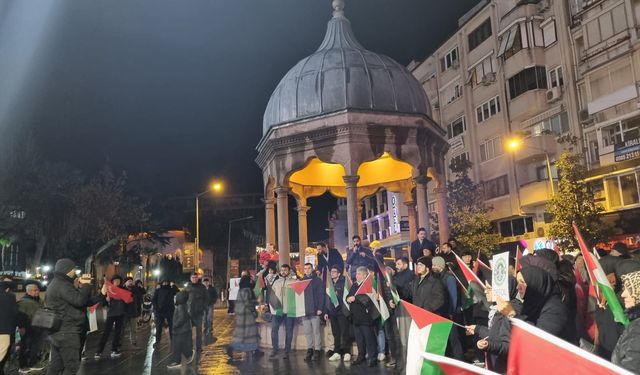 Balıkesir’de STK’lardan Gazze Eylemi