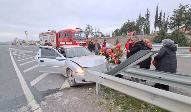 Balıkesir'de trafik kazası: 6 yaralı var