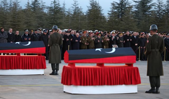 Libyalı üst düzey komutanlara Ankara’da son görev