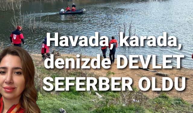 Devlet, kayıp Elif Kumal için seferber oldu