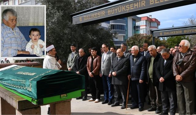 Balıkesir’de Ali Tektaş son yolculuğuna uğurlandı