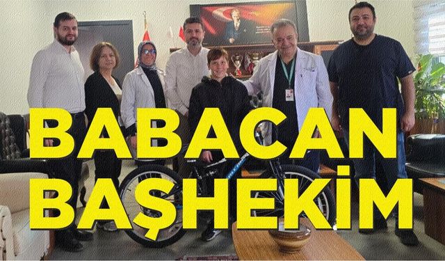 Başhekim Ünal’dan küçük Ayaz’a büyük sürpriz