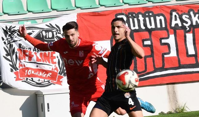 Balıkesirspor play-off aşkına! Tek gol, 3 puan
