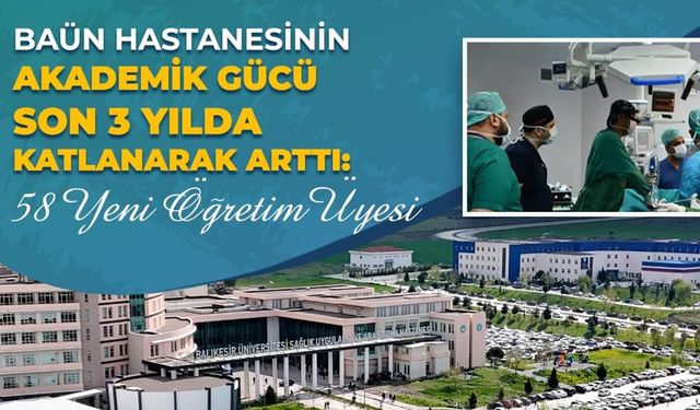 Balıkesir Tıp Fakültesi Hastanesi büyüyor