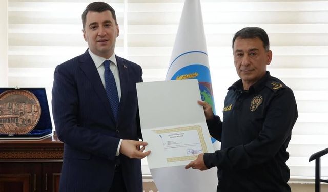 Sındırgı'da uyuşturucuyla mücadeleye başarı belgesi