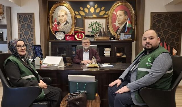 Yeşilay’dan Kepsut Belediyesi’ne ziyaret