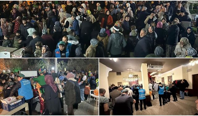 Çocuklar teravihte buluştu, Ramazan sevinci yaşandı