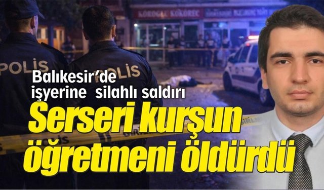Rastgele atılan kurşun masumu canından etti