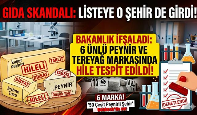 Sofrada hile var! 50 çeşit peynirli şehir de listeye girdi