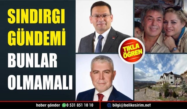 Sındırgı depremi unuttu! Gündem be kez parke taşı!