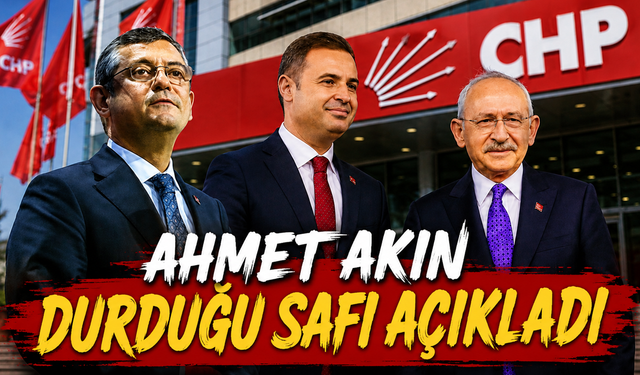 Ahmet Akın hangi tarafta durduğunu açıkladı